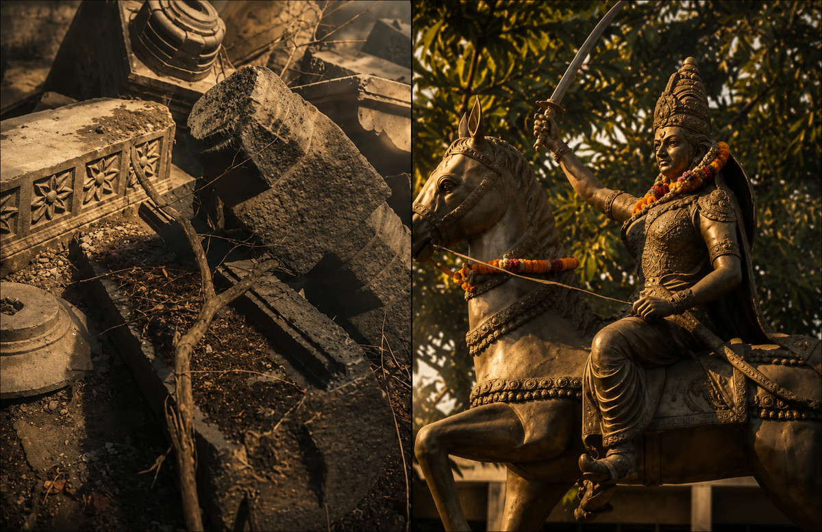 The demolition of an 800-year-old temple in Telangana also erased a part of Kakatiya history